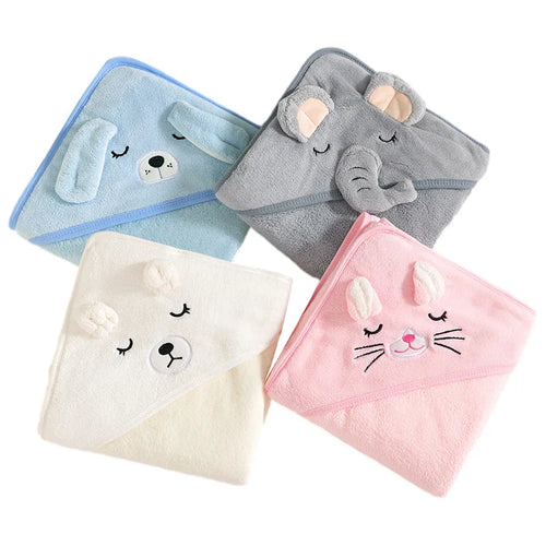 Hooded Baby Bath Towel