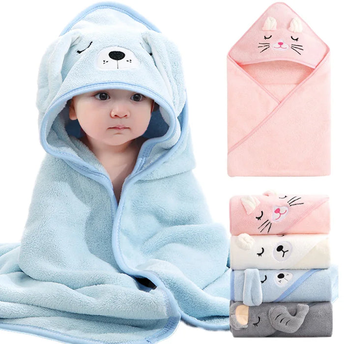 Hooded Baby Bath Towel